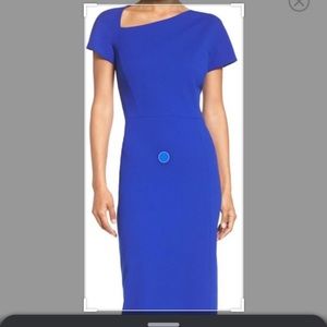 Maggie London royal blue dress petite 12